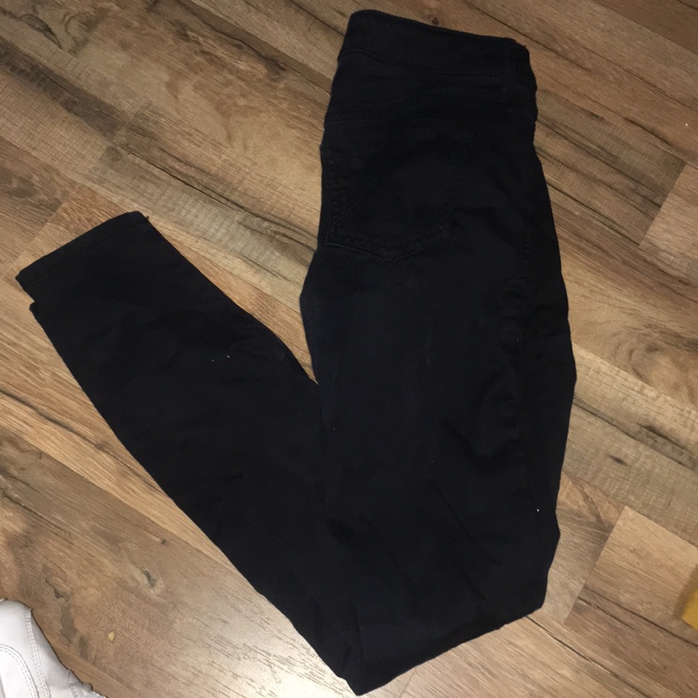 Black rockstar jeans